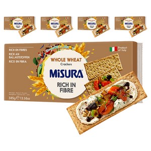 미주라 통밀 크래커, 385g, 5개