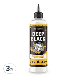 글로스브로 딥블랙 타이어 코팅제, 500ml, 3개
