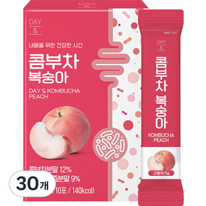 데이앤 콤부차 복숭아, 5g, 10개입, 30개