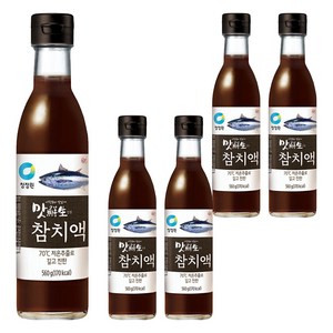 맛선생 참치액, 560g, 5개