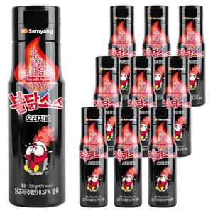 불닭 소스, 200g, 10개