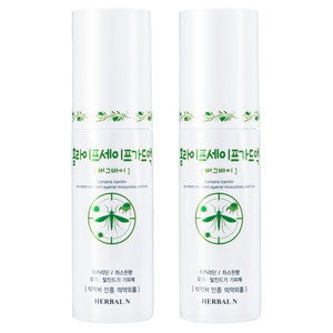 허벌앤 홈라이프 세이프가드액 모기기피제, 2개, 50ml
