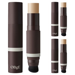 OBge 내추럴 커버 남성 파운데이션 13g, 3호 샌드, 3개
