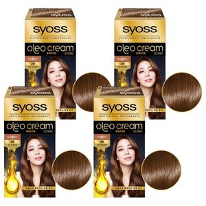 사이오스 올레오크림 염모제, 2B누드베이지, 4개