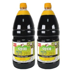 화미 매실 엑기스 5배, 1.75kg, 2개