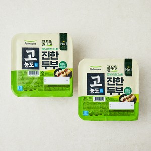풀무원 고농도 진한 다용도 두부, 300g, 2개