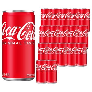 코카콜라 오리지널, 215ml, 18개
