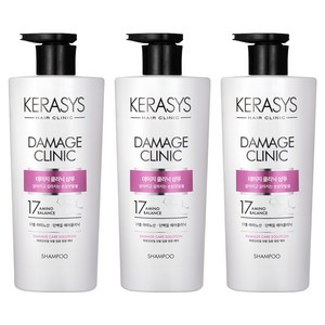 케라시스 데미지 클리닉 샴푸, 750ml, 3개