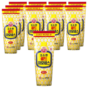 오뚜기 골드 마요네스, 300g, 10개