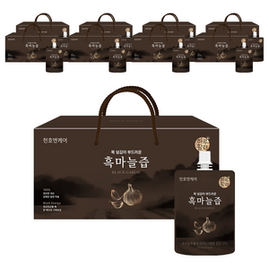 천호엔케어 목 넘김이 부드러운 흑마늘즙, 2.1L, 9개