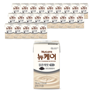 뉴케어 검은깨맛 미니 완전균형영양식, 150ml, 72개