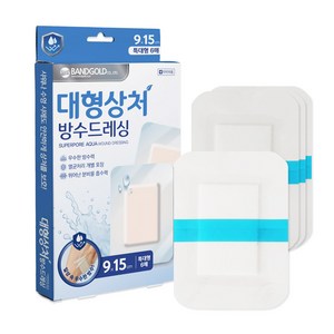 밴드골드 슈퍼포아 아쿠아 멸균 반창고, 6개입, 1개