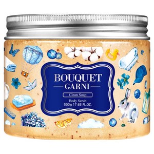 부케가르니 슈가 바디스크럽 클린솝, 500g, 1개
