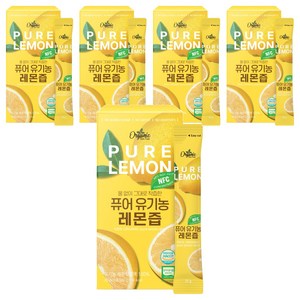 천호엔케어 퓨어 유기농 레몬즙, 300g, 5개