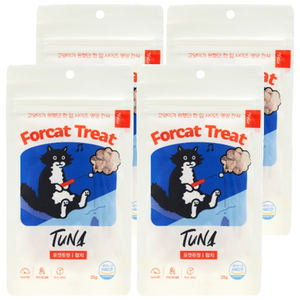 닥터펠리스 포캣트릿 동결건조간식, 참치, 25g, 4개