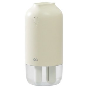 오아 듀얼미스트 미니 휴대용 초음파 탁상용 무선가습기, Oa-Hm048_1, 베이지