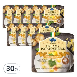 폰타나 크리미 포테이토 치즈 전자레인지용 수프, 180g, 30개