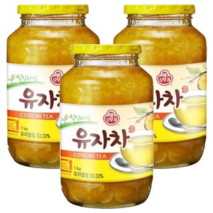 오뚜기 유자차, 1kg, 1개입, 3개