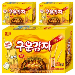 해태제과 구운감자, 135g, 3개