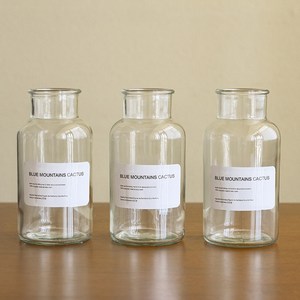 앙플랜트 화병 디퓨저 공용 시약병 500ml 3p, 투명