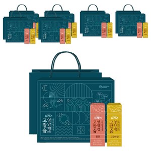 뉴케어 정품 고칼슘 영양갱 셀렉션 선물세트, 720g, 7개