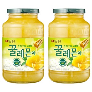 담터 꿀레몬차, 1kg, 2개, 1개입