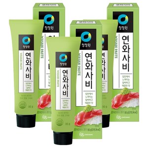 청정원 연와사비, 95g, 3개