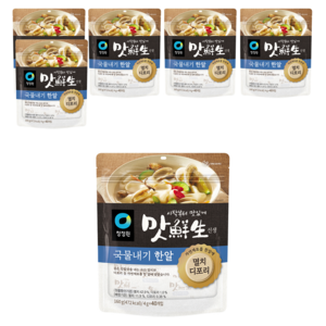 맛선생 멸치 디포리 국물내기 한알 40개입, 160g, 6개