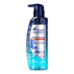 헤드앤숄더 프로페셔널 안티 댄드러프 어드밴스드 오일 컨트롤 샴푸, 300ml, 1개