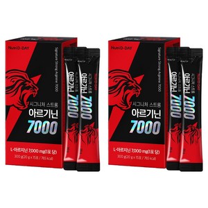 뉴트리디데이 시그니처 스트롱 아르기닌 7000 15p, 300g, 2개