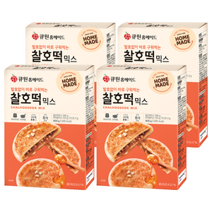 큐원 홈메이드 찰호떡 믹스, 4개, 400g