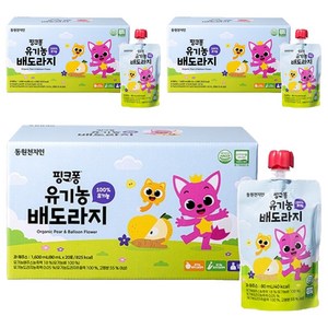 천지인 핑크퐁 유기농 배도라지, 80ml, 60개