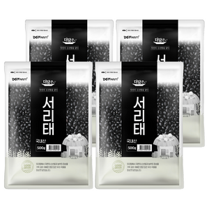 더담은 서리태, 500g, 4개