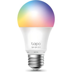 타포 스마트 Wi-Fi 멀티 컬러 전구 8.7W L530E, 기타색, 1개