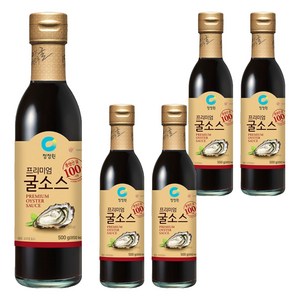 청정원 프리미엄 굴소스, 500g, 5개