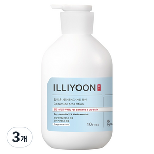 일리윤 세라마이드 아토 대용량 바디로션, 800ml, 3개