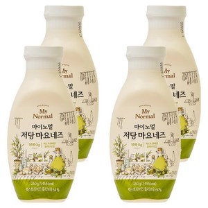 마이노멀 저당 마요네즈, 260g, 4개