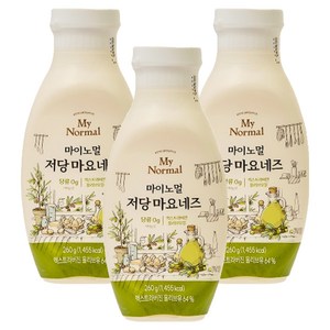 마이노멀 저당 마요네즈, 260g, 3개