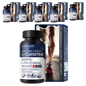 슬림플래닛 L 카르니틴 2000mg 엑서사이즈, 90정, 10개