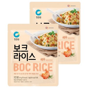 청정원 보크라이스 새우볶음밥 양념, 24g, 2개