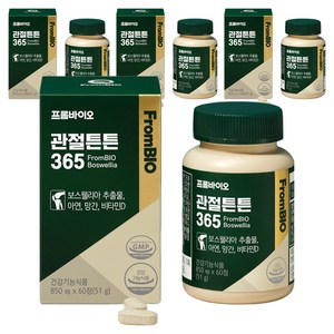 프롬바이오 관절튼튼365, 60정, 4박스