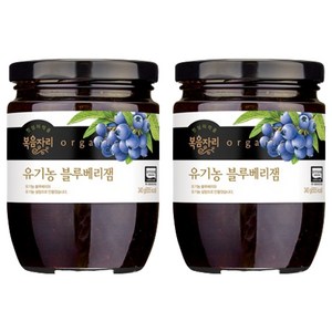 복음자리 유기농 블루베리잼, 340g, 2개