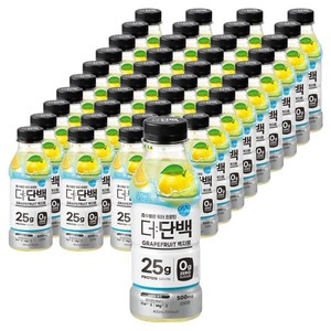 더단백 워터 프로틴 백자몽, 400ml, 40개