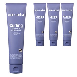 미쟝센 컬링 에센스 2X 볼륨 컬 크림, 150ml, 4개