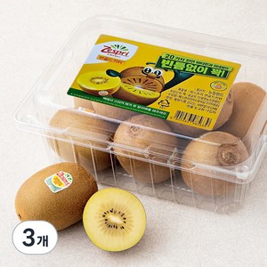 제스프리 썬골드키위, 1kg, 3팩