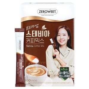 스테비아스위트 프리미엄 커피믹스 골드 에디션, 9.9g, 100개입, 1개