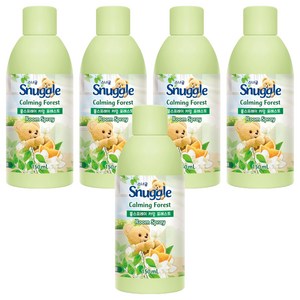 스너글 룸스프레이 카밍 포레스트 리필, 150ml, 5개