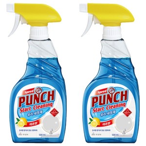 무궁화 스피드 펀치 유리세정제, 2개, 500ml