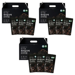 유기농마루 정품 흑마늘 진액 프리미엄, 2.4L, 3개