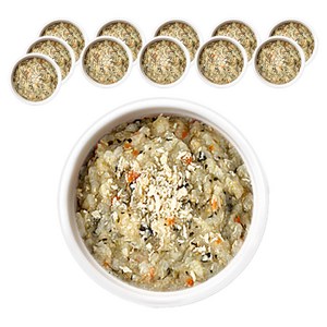 엘빈즈 이지밀 닭가슴살시금치진밥 실온이유식, 닭가슴살 시금치 진밥, 110g, 12개